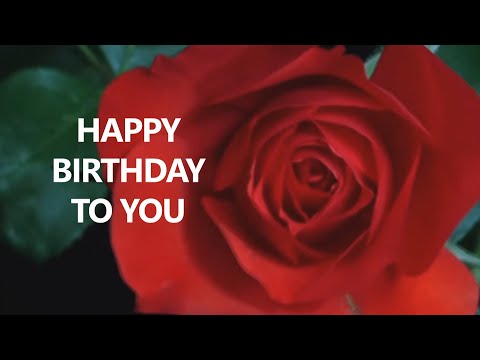 Delightful Happy Birthday 🌸Video Card -🌸 With dancing flowers🌸