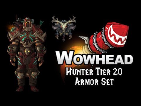Hunter Tier 20 Armor Set - Wildstalker Armor