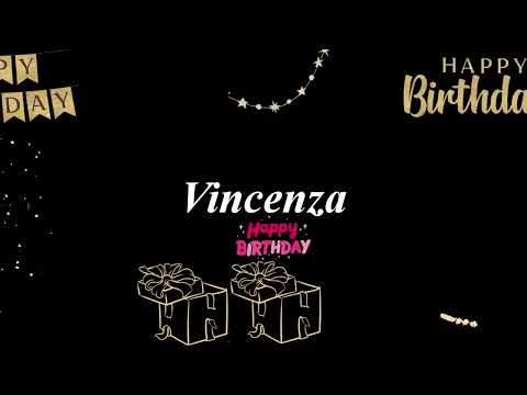 Buon Compleanno Vincenza