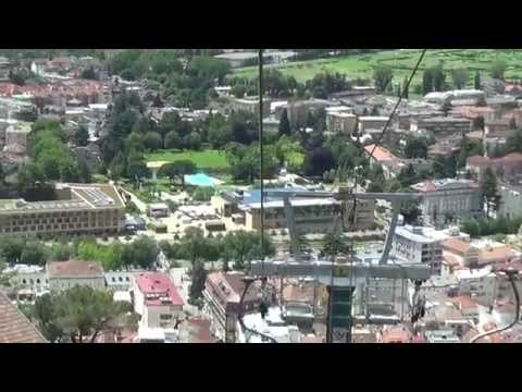 Discesa integrale seggiovia Leitner "Meran - Dorf Tirol" - Merano (BZ) / Sessellift / CHairlift / 缆车