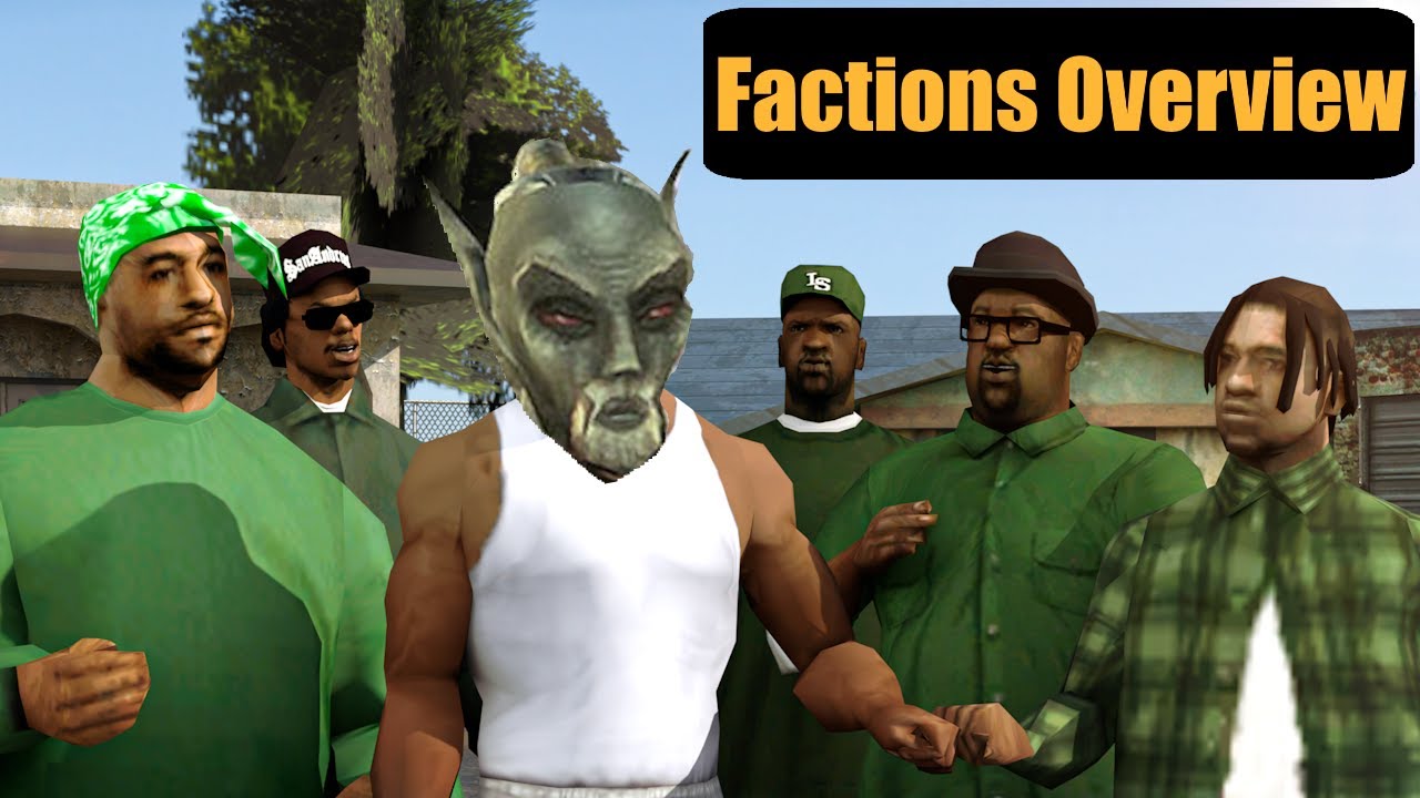 Morrowind Factions Overview