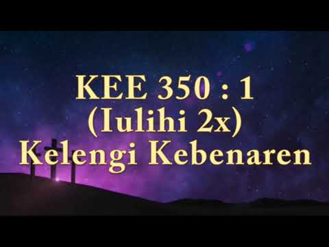 KEE 350 : 1 (2x) Kelengi Kebenaren