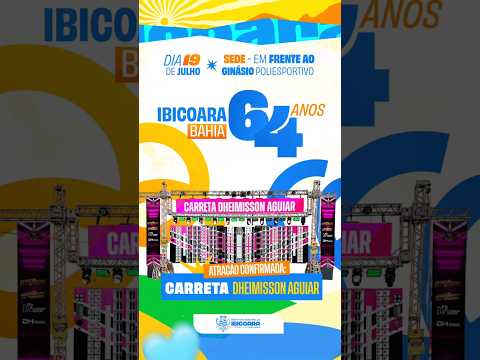 CARRETA DHEIMISSON AGUIAR - ANIVERSÁRIO DE IBICOARA/BA 2026