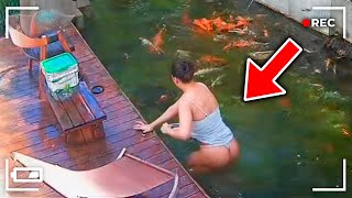 Ela Não Sabia Que Uma Câmera a Estava Observando