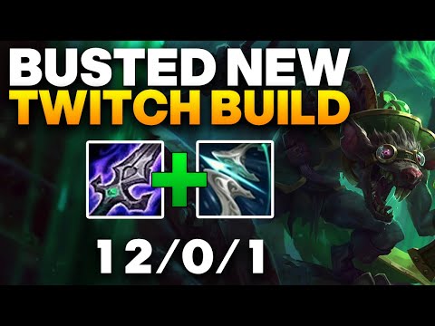 THIS NEW TWITCH BUILD IS INSANELY BUSTED - Twitch ADC Gameplay