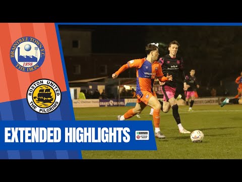 EXTENDED HIGHLIGHTS! Braintree Town 0-0 Boston United (10/1/26)