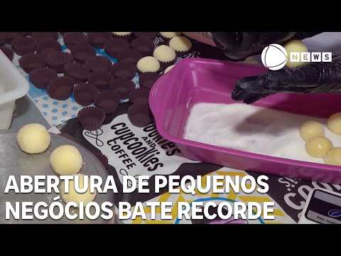 Abertura de pequenos negócios bate recorde no primeiro bimestre do ano