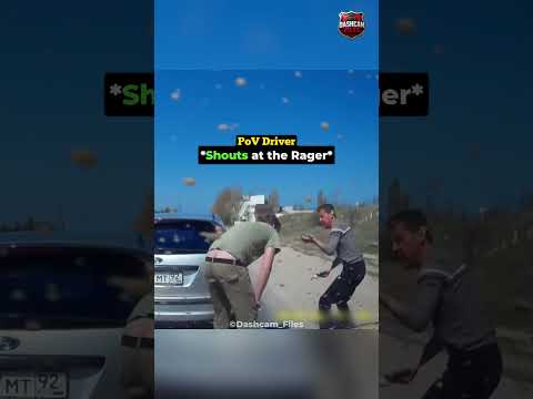 Instant Karma- Road Rager gets Pepper Sprayed Twice! 🤡💀