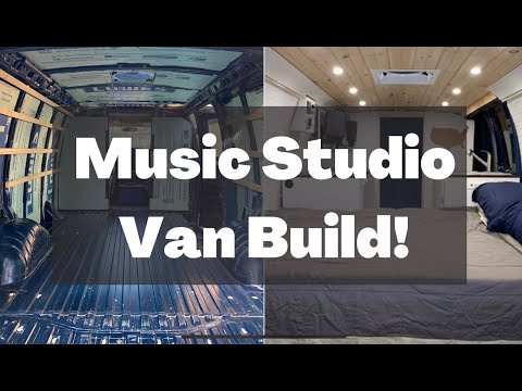 Chevy Express Camper with Music Studio- Full Build Video