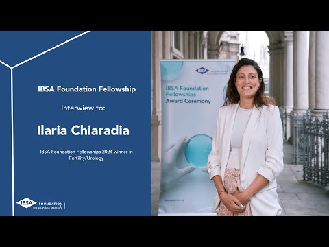 IBSA Foundation - Fellowship 2024 | Ilaria Chiaradia - Winner