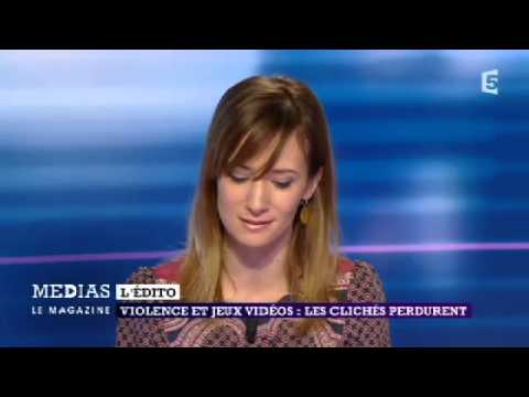 Violence et Jeux vidéo : Média le magazine ENFIN MERCI Alice Antheaume !