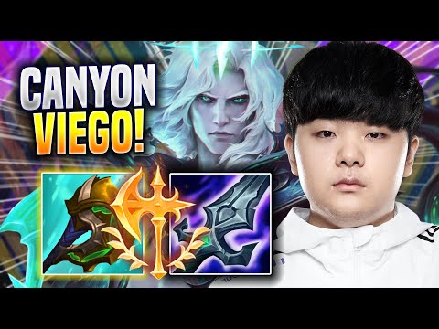 CANYON PERFECT GAME WITH VIEGO! - DK Canyon Plays Viego JUNGLE vs Vi! | Preseason 2023