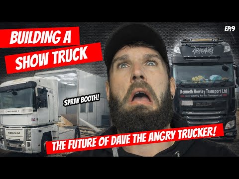 BUILDING A SHOW TRUCK EP9: SPRAY BOOTH BUILD AND NEWS!