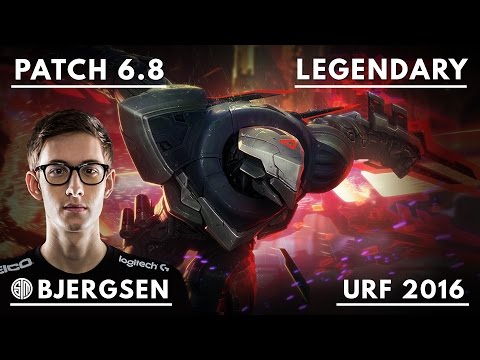 60. TSM Bjergsen URF 2016 - ZED vs Zed - Mid - April 22nd, 2016 - Season 6 - Patch 6.8