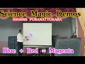 Magenta Secret Revealed Science Magic Demos Niseteam Sri C C PAULSON Master