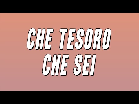 Antonello Venditti - Che tesoro che sei (Testo)