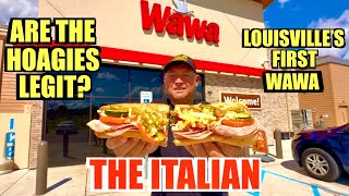 WAWA HOAGIE REVIEW *WITH RYAN* DOES IT LIVE UP TO THE HYPE | First Wawa in Louisville, Kentucky