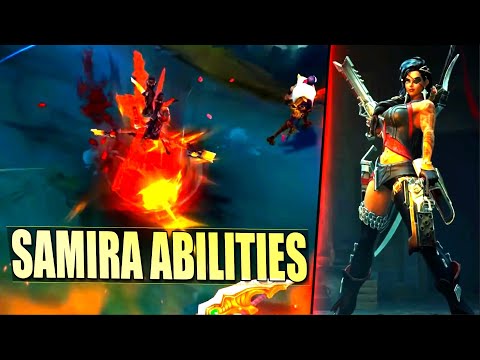 SAMIRA ABILITIES GAMEPLAY SPOTLIGHT - League of Legends