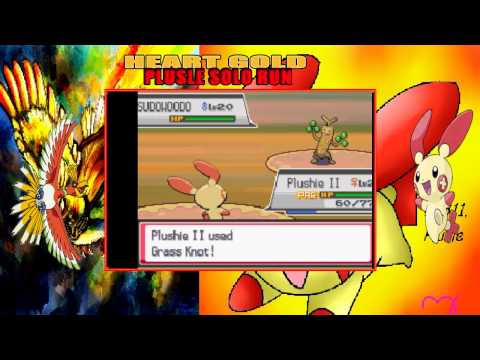 Pokemon Heart Gold Plusle solo run:The rocky tree