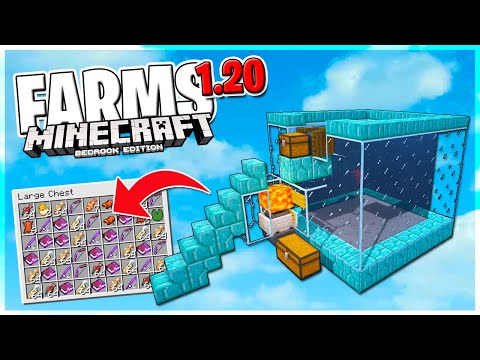 LE FARM CHE DEVI AVERE in Minecraft Bedrock 1.20 (MCPE/Xbox/PS4/Switch/Windows10)