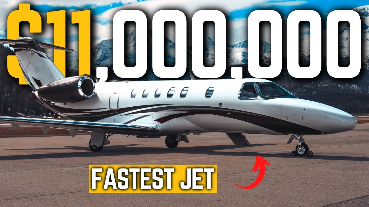 Inside The Fastest Single Pilot Private Jet | Cessna Citation CJ4 - Gen2
