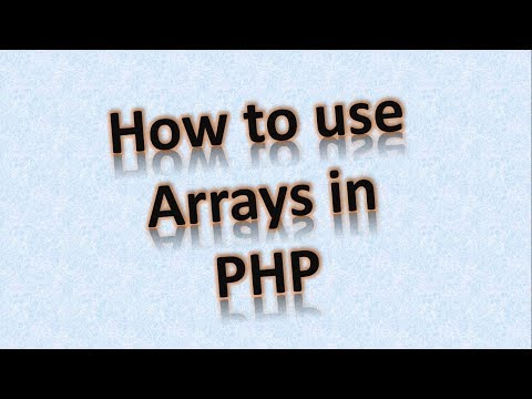 Various Types of Arrays in PHP