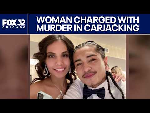 Woman charged with murder in fatal carjacking of Uber Eats driver in Chicago