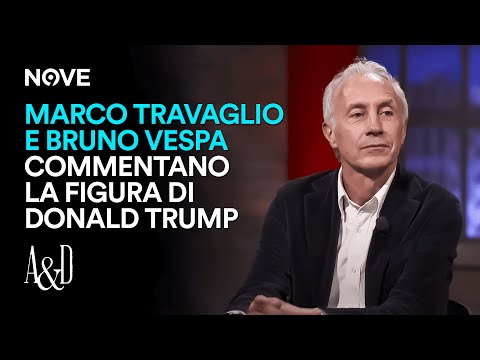 Marco Travaglio e Bruno Vespa commentano la figura di Donald Trump | Accordi e Disaccordi