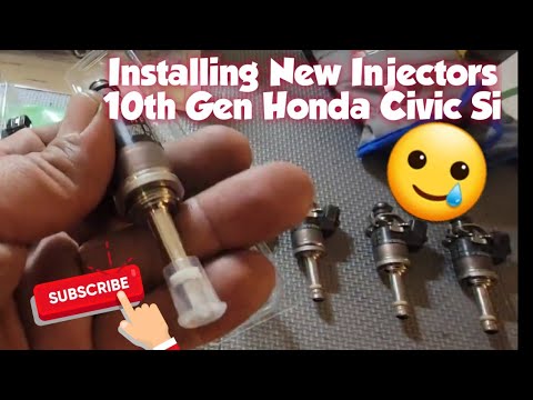 How to: Install New Fuel Injectors 2018 Honda Civic Si 1.5L Turbo