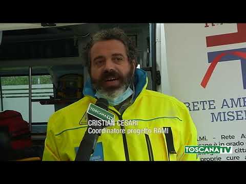 2020-04-21 FIRENZE - POSTAZIONI MISERICORDIE PER TAMPONI