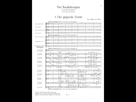 Max Reger - 4 Tone Poems after Arnold Böcklin, Op. 128