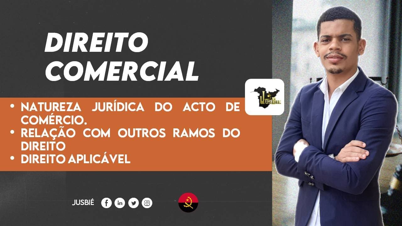 Natureza Jurídica do Acto de Comércio | Direito Comercial - Aula 03