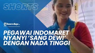 Viral Aksi Pegawai Indomaret Nyanyi Lagu 'Sang Dewi' dengan Nada Tinggi, Titi DJ: WUIHHH KEREN