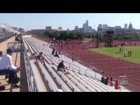 Baylors Bryce Grace 110m hurdles 13.64 wind legal longhorn invite
