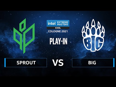 CS:GO - Sprout vs BIG [Dust2] Map 1 - IEM Cologne 2021 - Play-In
