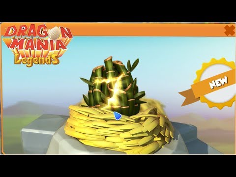 Bamboo Dragon Hatching!- Dragon Mania Legends - part 857 HD
