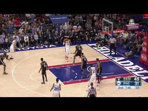 Dario Saric vs Brooklyn Nets 04.04.2017 (10Pts)