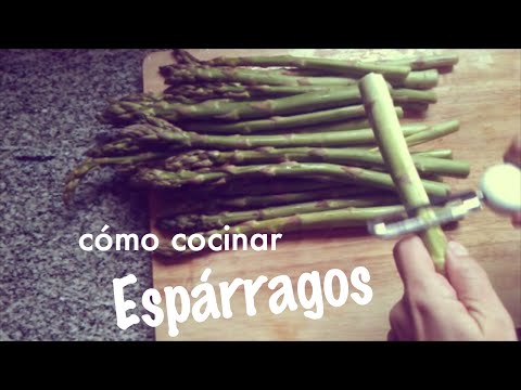 Cómo cocinar Espárragos y que no queden duros (truco)