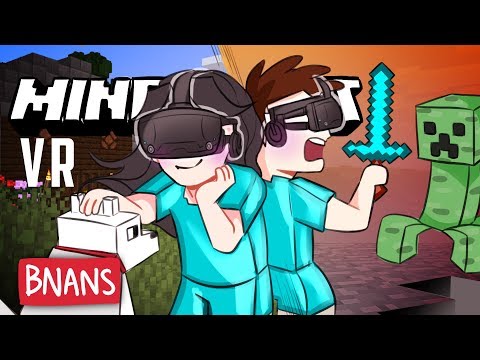 UNDER ATTACK!!! | Exploring VR Minecraft - Part #3