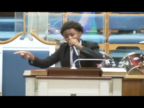 🔥 HE'S 14 YEARS OLD....AND HE PREACHED YOUTH DAY!!! Minister C.J. Wimberly