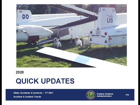 Glider Accident Review - FY2021 Part 1 of 3 - Takeaways to Teach!