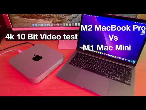 M2 MacBook Pro Vs. M1 Mac mini 4k FCP video test
