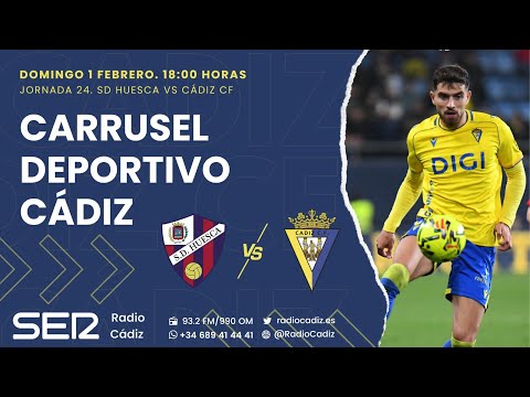 🔴 EN DIRECTO SD Huesca - Cádiz CF Carrusel Deportivo Cádiz #ligahypermotion