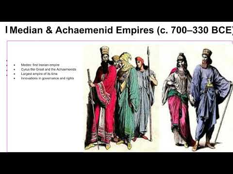 Lecture on the History of the Iranian People