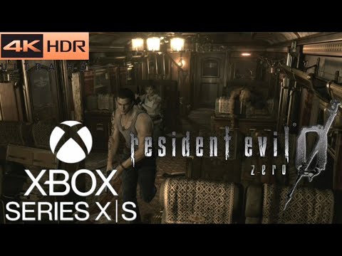 RESIDENT EVIL 0 : [ XBOX SERIES X ] : GAMEPLAY 4K HDR