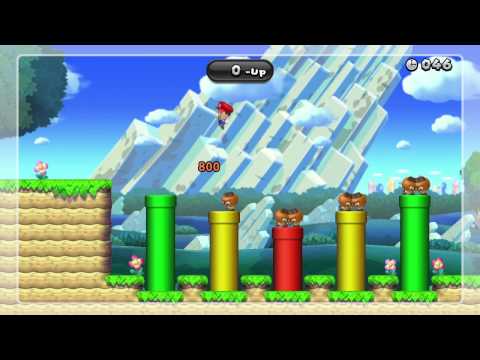 The Goombrat Stomp Gold Medal - New Super Mario Bros. U (3-Up)
