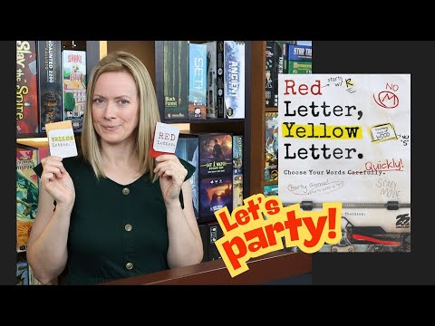 RED LETTER YELLOW LETTER | Let's Word Together!