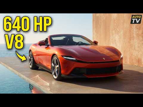 Thumbnail for 2026 Ferrari Amalfi Spider REVEALED - 640hp V8 by Ferrari Amalfi