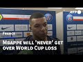 Mbappe says he will 'never' get over World Cup heartbreak | AFP