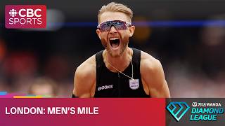 Great Britain's Josh Kerr DESTROYS men's mile world record